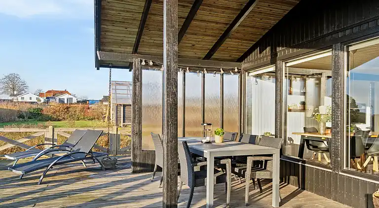 Gemütliches Ferienhaus nahe Strand und Natur