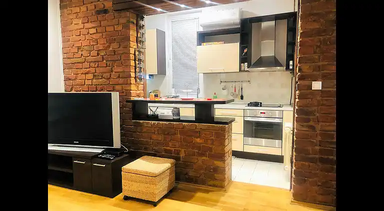 Gemütliches Apartment mit einem Schlafzimmer im Zentrum von