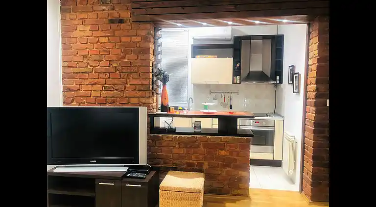 Gemütliches Apartment mit einem Schlafzimmer im Zentrum von