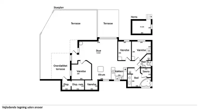 Hyggeligt sommerhus ved Hals