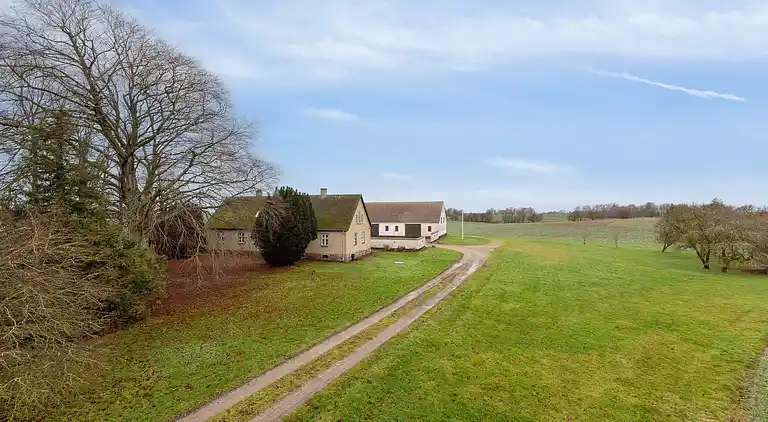 Hyggelig landejendom med gode fiskemuligheder