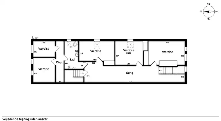 Hyggelig landejendom med gode fiskemuligheder