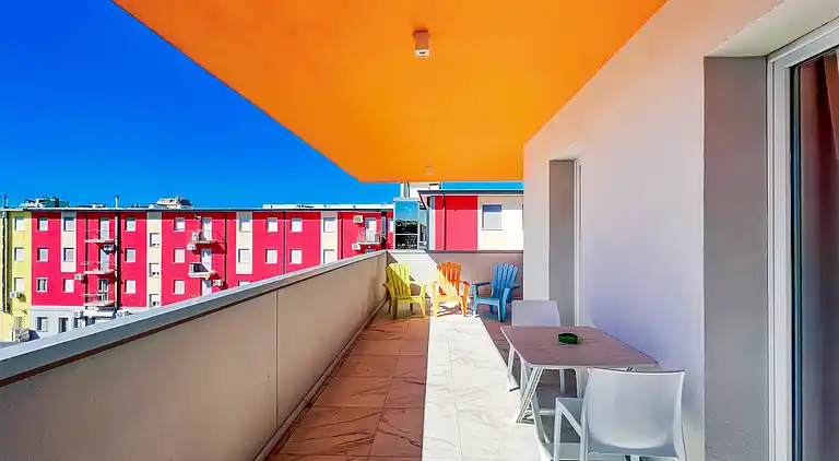 Wohnung nur einen Steinwurf vom Zentrum von Bibione entfernt