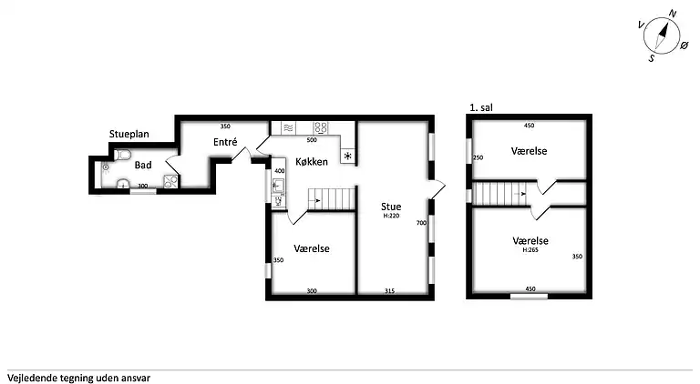 Hyggeligt hus i Almindingen