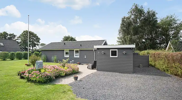 Ferienhaus in strandnähe.