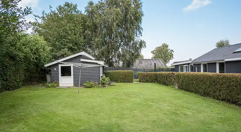 Ferienhaus in strandnähe.