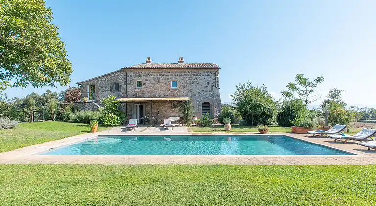 Casa del Piano Valle dei Calanchi vor Civita Di Bagnoregio