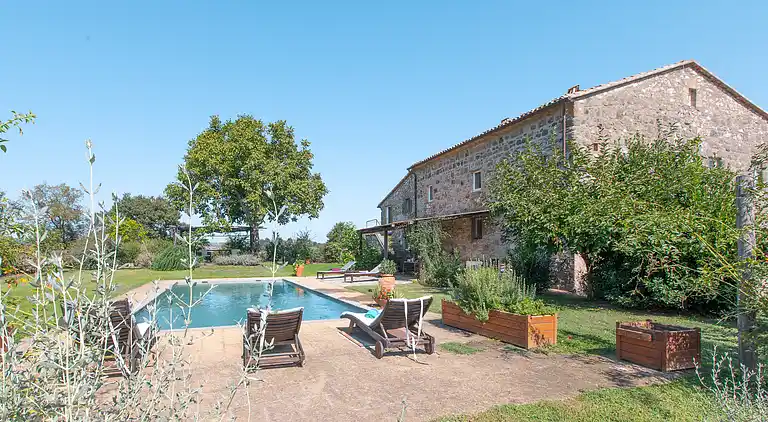 Casa del Piano Valle dei Calanchi vor Civita Di Bagnoregio