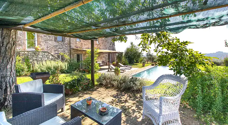 Casa del Piano Valle dei Calanchi vor Civita Di Bagnoregio