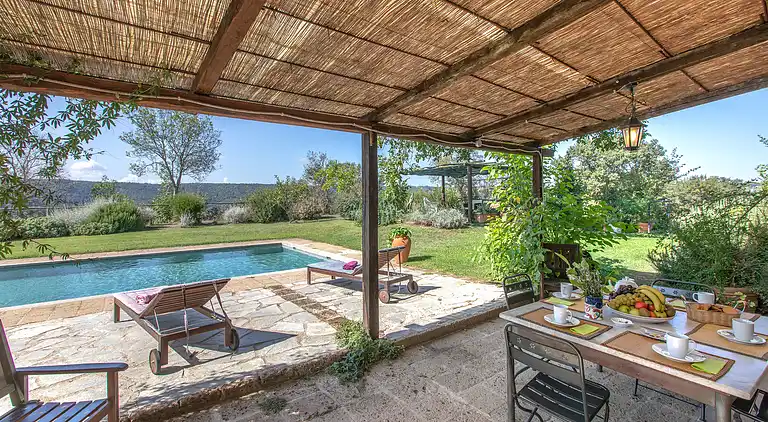 Casa del Piano Valle dei Calanchi vor Civita Di Bagnoregio