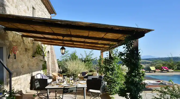 Casa del Piano Valle dei Calanchi vor Civita Di Bagnoregio