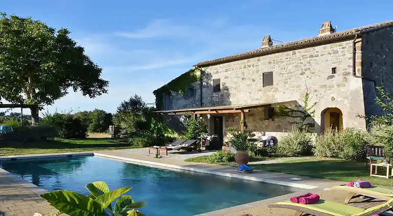 Casa del Piano Valle dei Calanchi vor Civita Di Bagnoregio