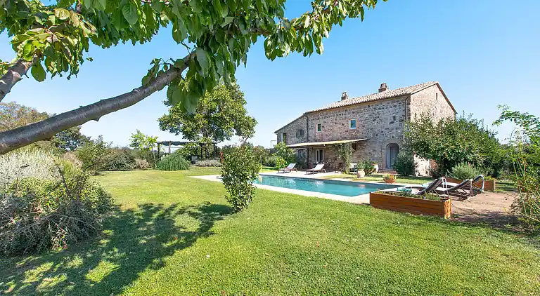 Casa del Piano Valle dei Calanchi vor Civita Di Bagnoregio