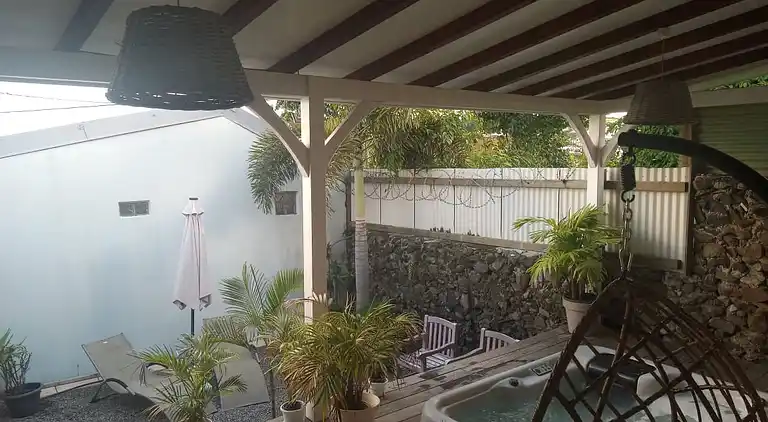 A break is a must at Le Vauclin in your private jacuzzi for