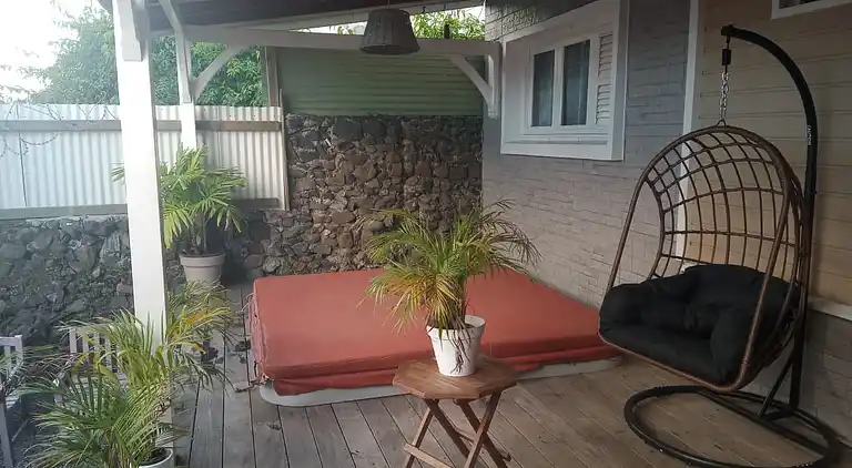 A break is a must at Le Vauclin in your private jacuzzi for