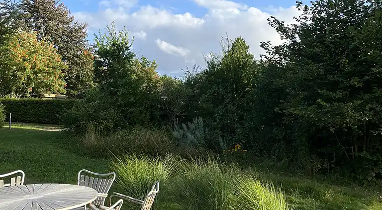 Hyggeligt sommerhus med dejlig udsigt.