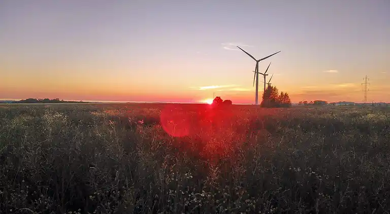 Landhaus mit Meerblick und Sonnenuntergängen