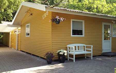 Cosy cottage in forest just 100 m from the beach
