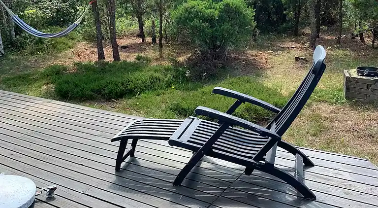 Feriehus ved stranden med hyggelig atmosfære