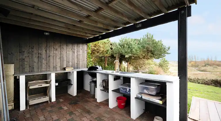 Ferienhaus am Øer Strand