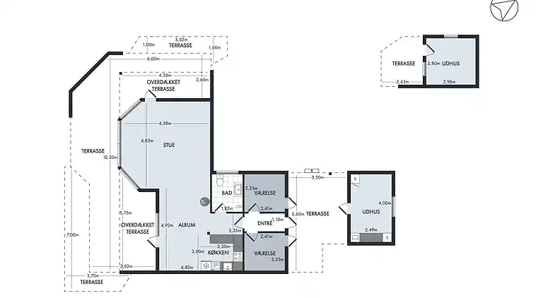 Holiday home in Øer Strand