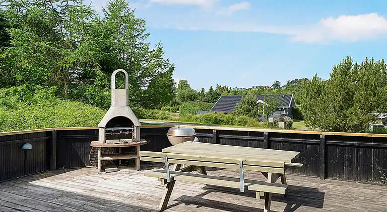 Feriebolig ved Egsmark Strand