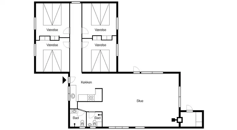 Holiday home in Øer Strand