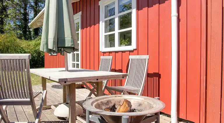 Ferienhaus am Øer Strand