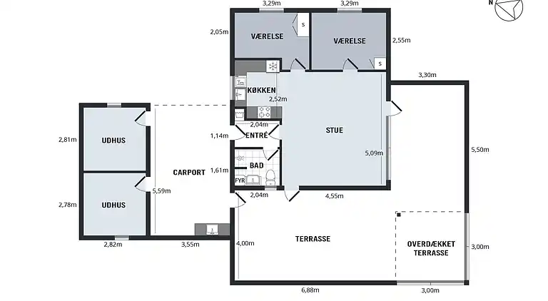 Feriebolig i Ebeltoft