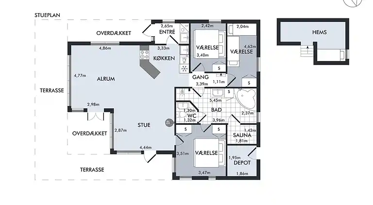 Feriebolig ved Øer Strand