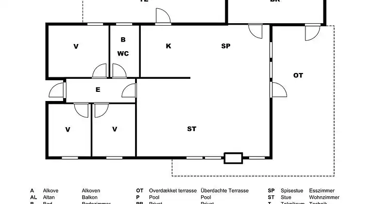 Semesterbostad vid Bønnerup Strand