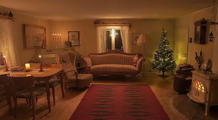 Semesterbostad i Mark Ö