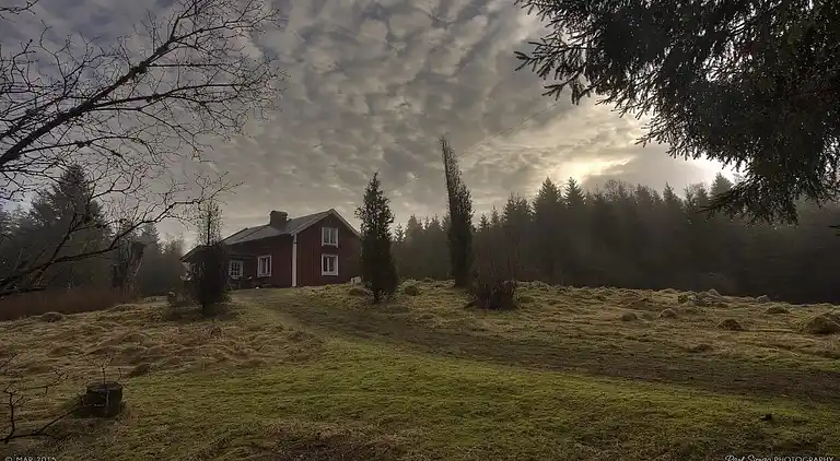 Semesterbostad i Mark Ö