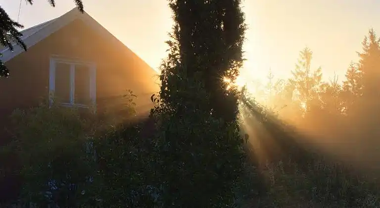 Semesterbostad i Mark Ö