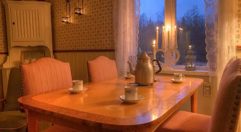 Semesterbostad i Mark Ö