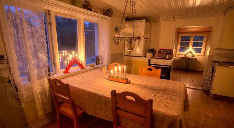 Semesterbostad i Mark Ö