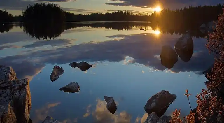 Semesterbostad i Mark Ö