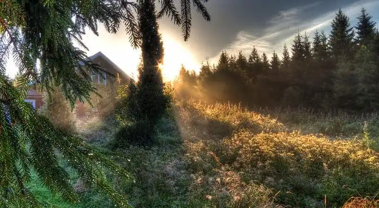 Semesterbostad i Mark Ö