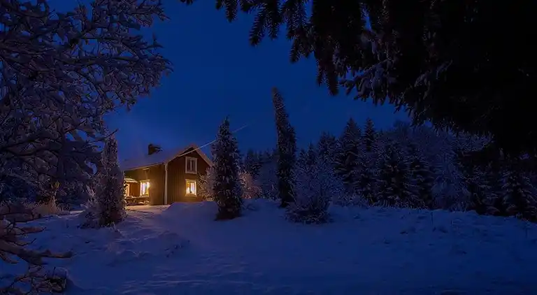 Semesterbostad i Mark Ö