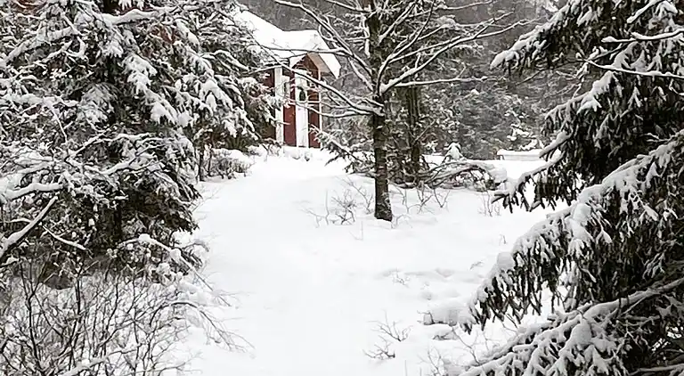 Semesterbostad i Mark Ö
