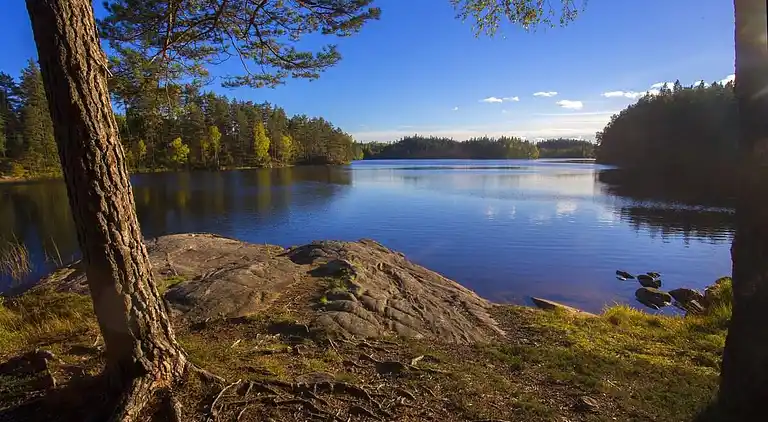 Semesterbostad i Mark Ö