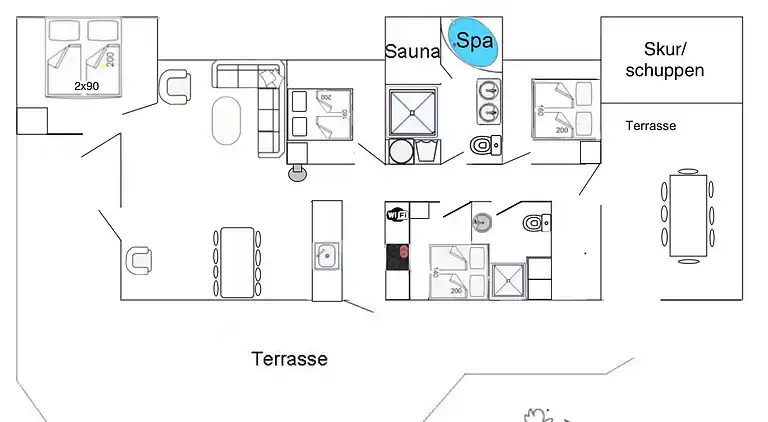 Holiday home in Jegum