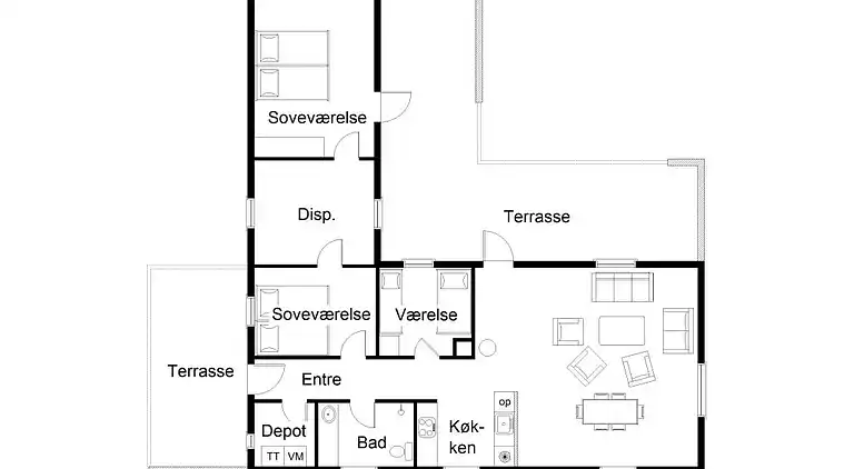 vakantiehuis in Ulfborg