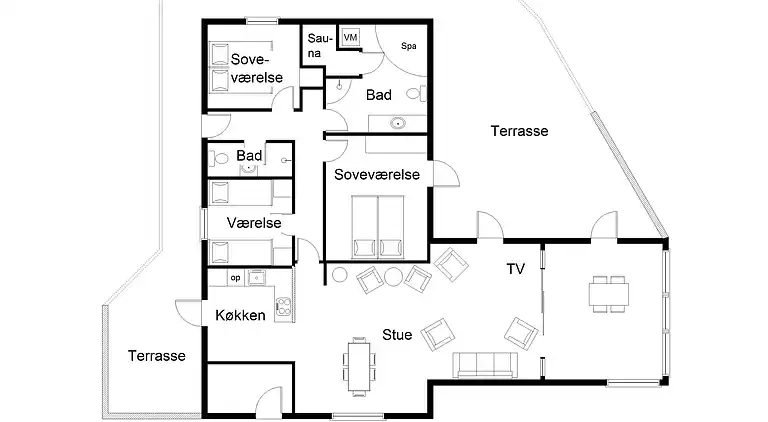 Feriebolig i Nørre Fjand