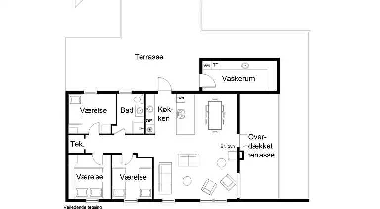 vakantiehuis in Nørre Fjand