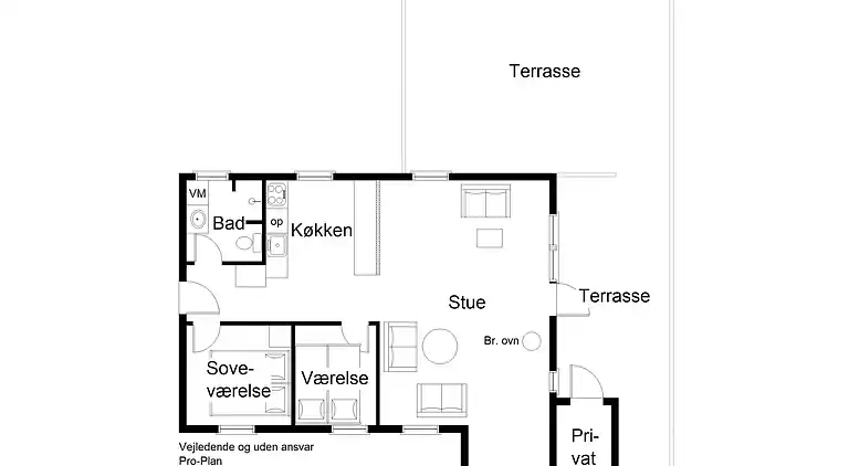 Feriebolig i Fjand Badeby