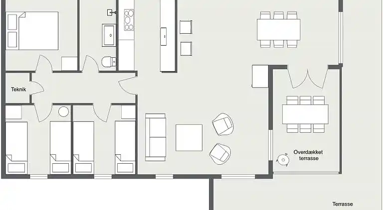 vakantiehuis in Nørre Fjand