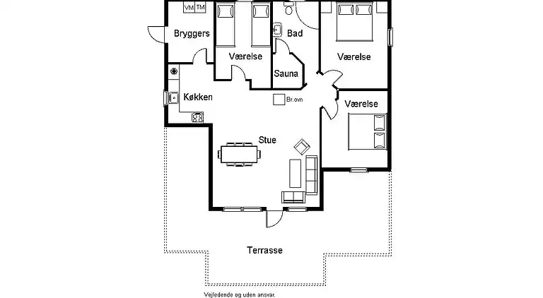 vakantiehuis in Nørre Fjand