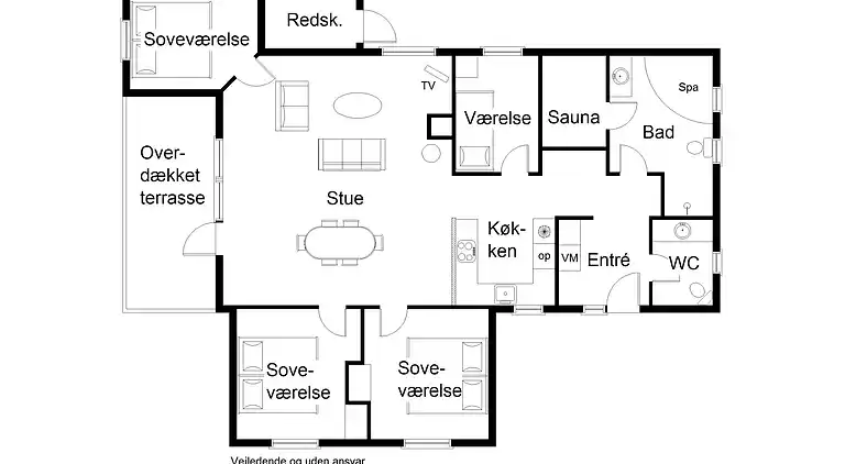Ferienhaus in Nørre Fjand