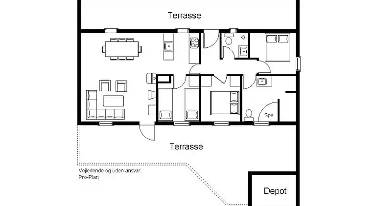 vakantiehuis in Nørre Fjand